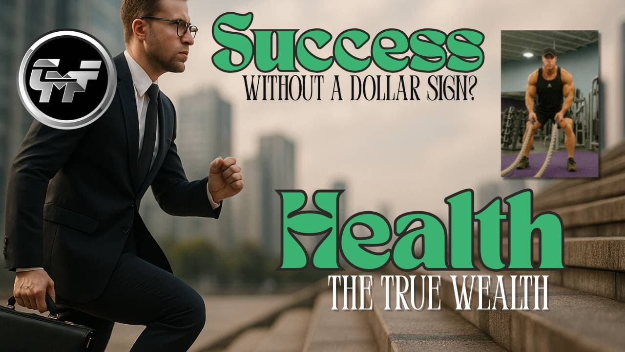 Success Without A Dollar Sign? YESSS! Health The True Wealth.