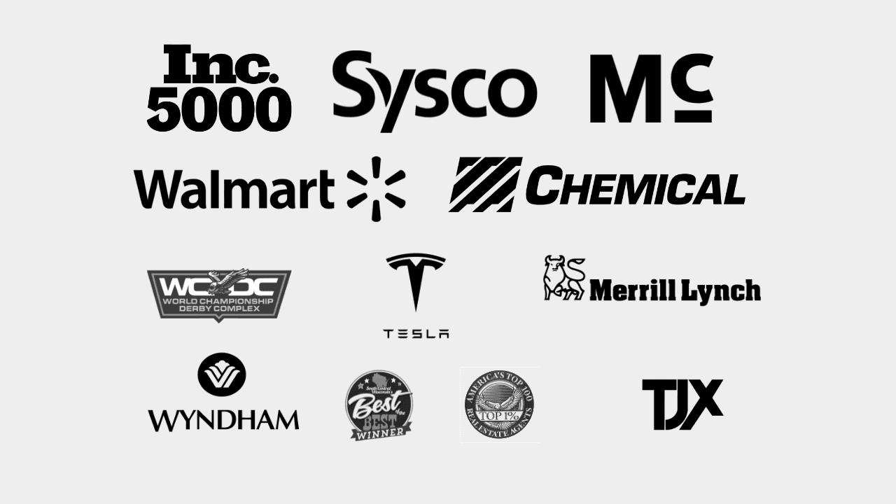 Brands represented by Chad Moeller Fitness coaching clients